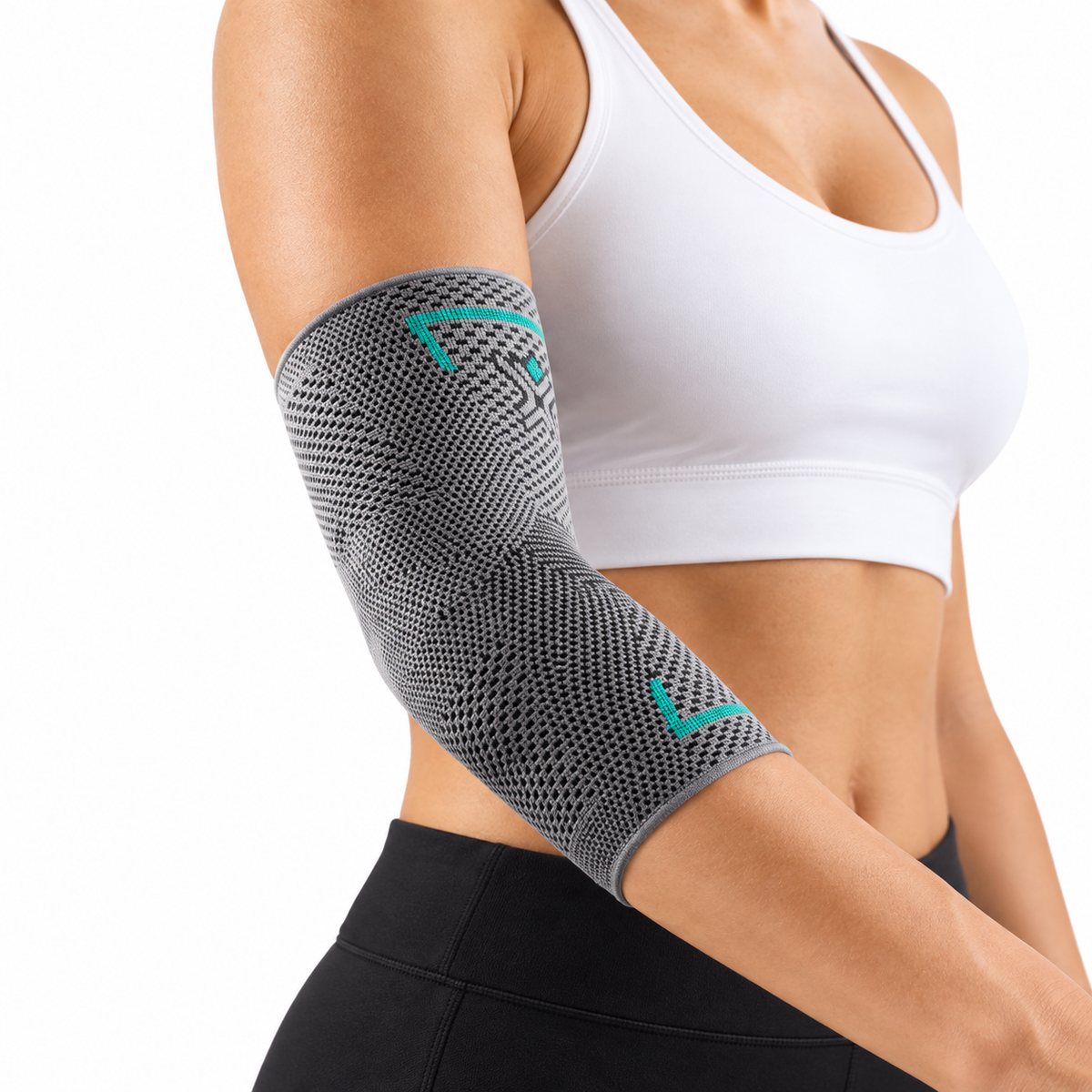 Ελαστική Επιαγκωνίδα με 3D Σιλικόνη PhysioClinic Store