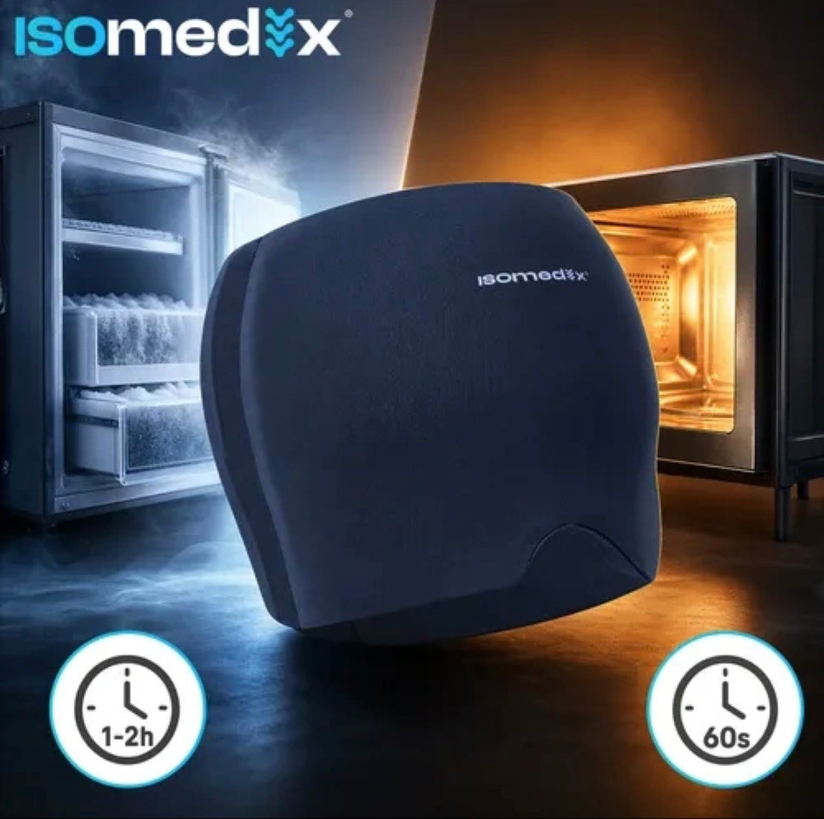 Isomedix Επίθεμα Gel Κρυοθεραπείας/Θερμοθεραπείας Με Κάλυμμα 23x17cm PhysioClinic Store