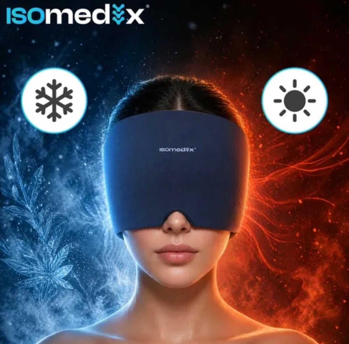 Isomedix Επίθεμα Gel Κρυοθεραπείας/Θερμοθεραπείας Με Κάλυμμα 23x17cm PhysioClinic Store