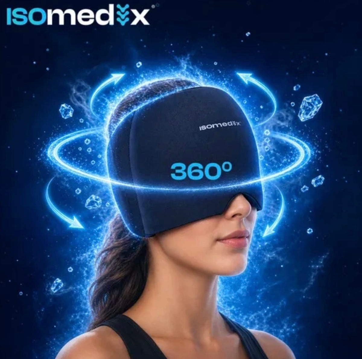 Isomedix Επίθεμα Gel Κρυοθεραπείας/Θερμοθεραπείας Με Κάλυμμα 23x17cm PhysioClinic Store