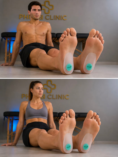 Πέλμα σιλικόνης ραιβότητας &amp; βλαισότητας PhysioClinic Store