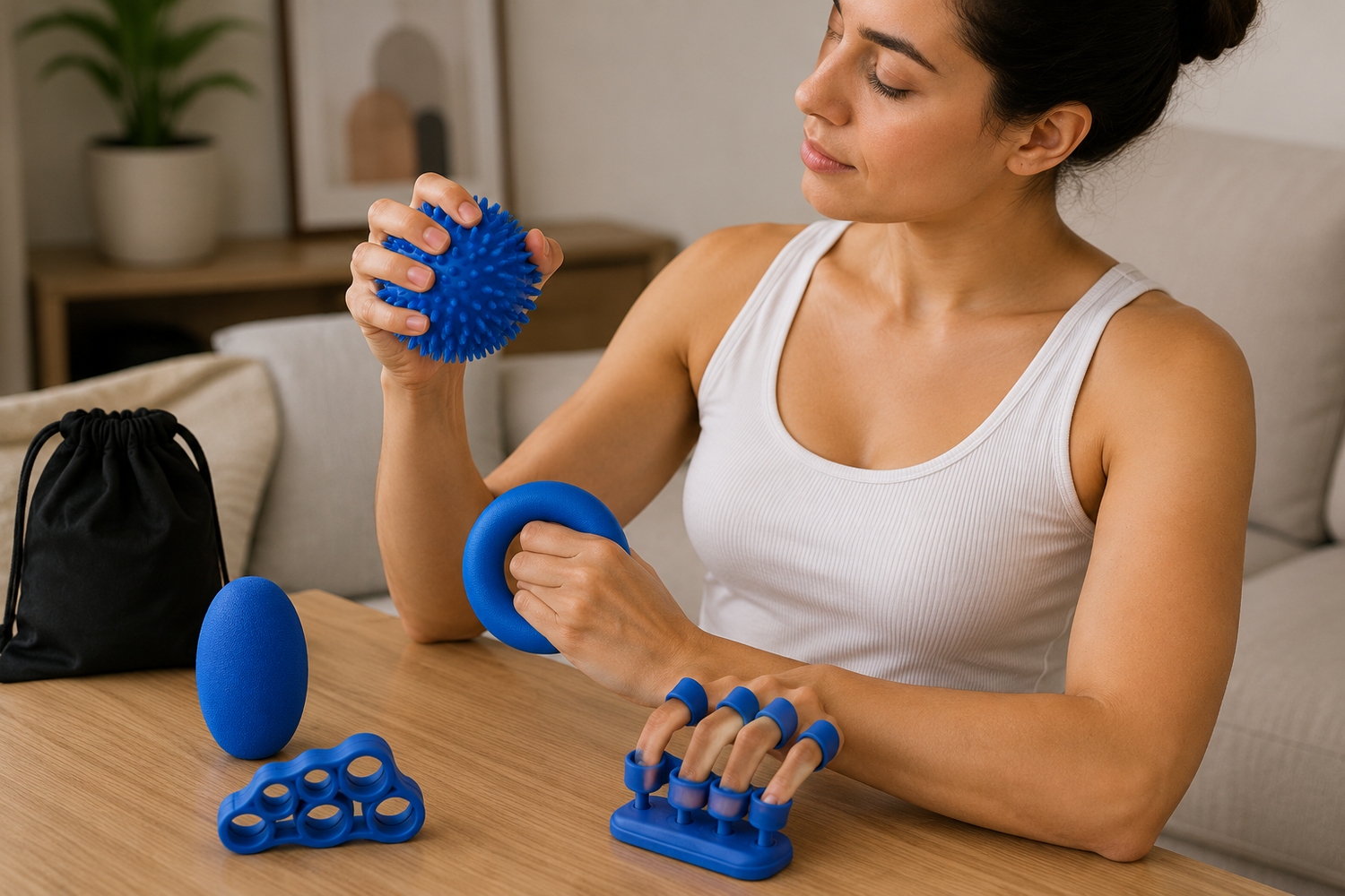 Σετ Ενδυνάμωσης Χεριών &amp; Δακτύλων 5 Τεμαχίων PhysioClinic Store