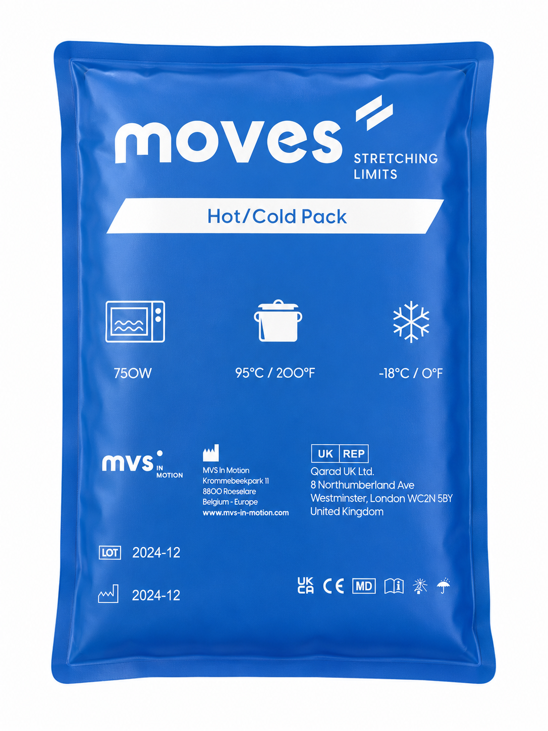 Moves Hot/Cold Pack – Επαγγελματική Θερμοθεραπεία &amp; Κρυοθεραπεία Πολλαπλών Χρήσεων PhysioClinic Store