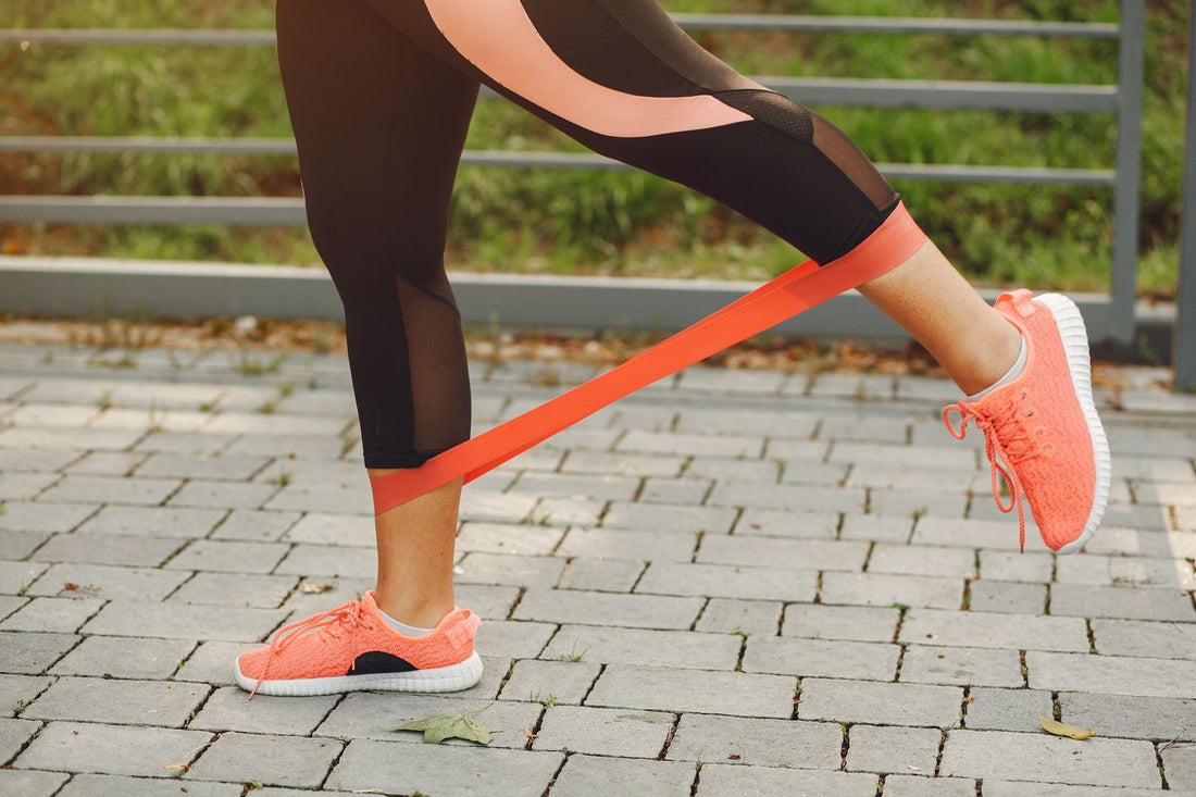 Theraband Κυκλικά λάστιχα γυμναστικής (loops) - 30.5cm ΜΑΥΡΟ Physioclinic Store