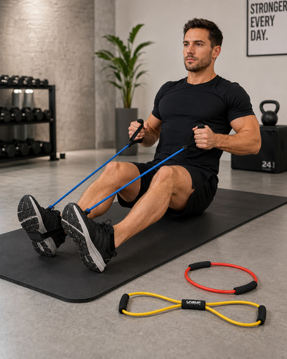 Σετ 3 Λάστιχα Αντίστασης – Full Body Training &amp; Ενδυνάμωση PhysioClinic Store