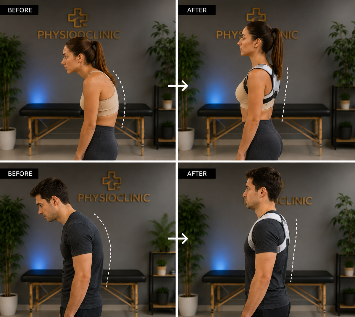 Ιμάντας Κυφώσεως Χιαστί PhysioClinic Store