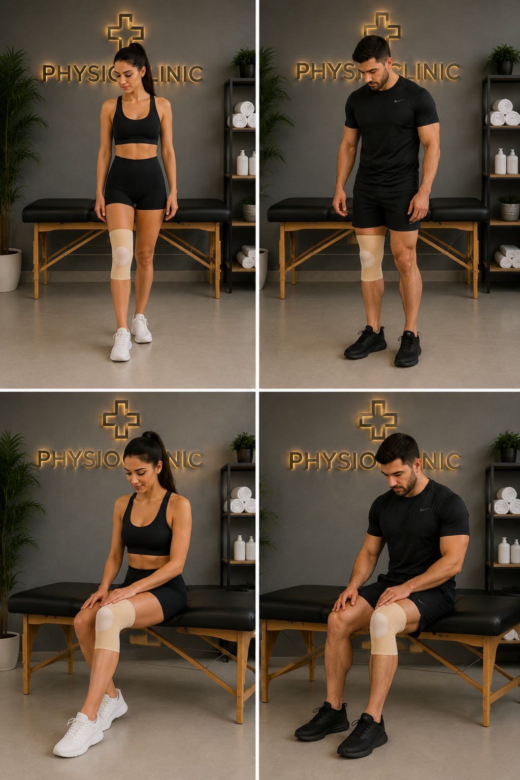 Επιγονατίδα απλή ελαστική PhysioClinic Store