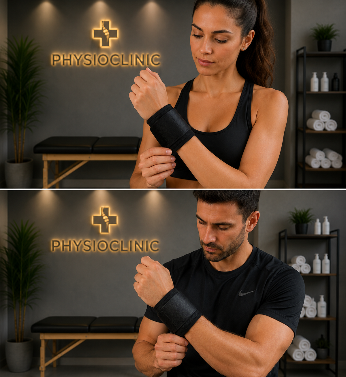 Περικάρπιο με δέστρα Neoprene PhysioClinic Store