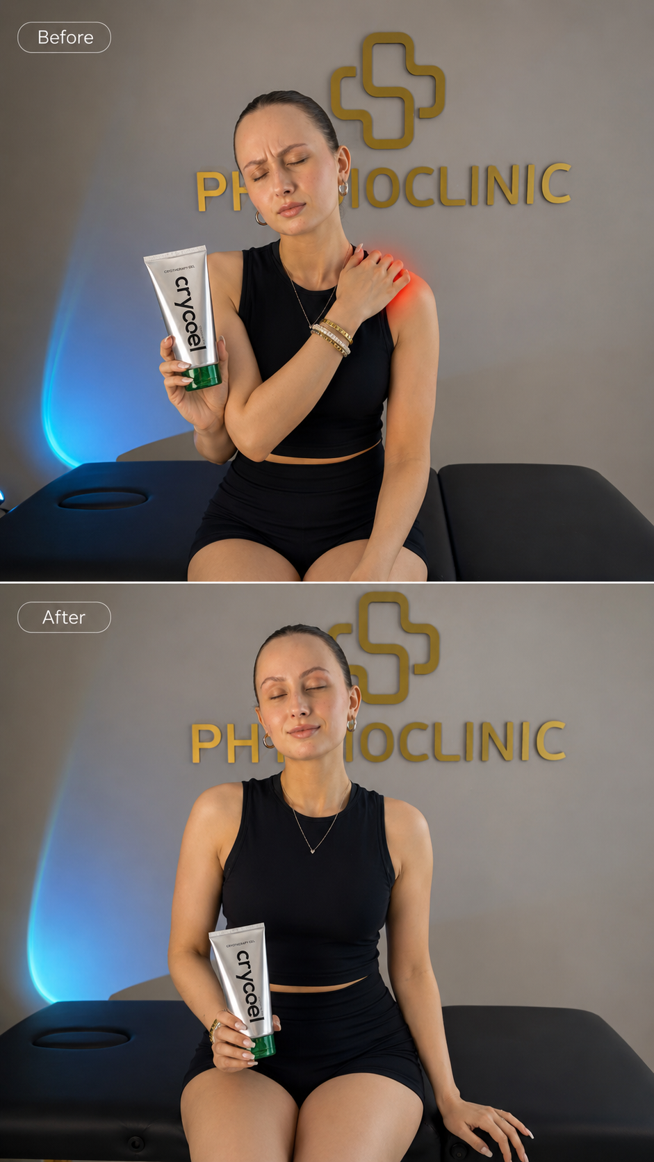 Cryogel Gel Κρυοθεραπείας PhysioClinic Store