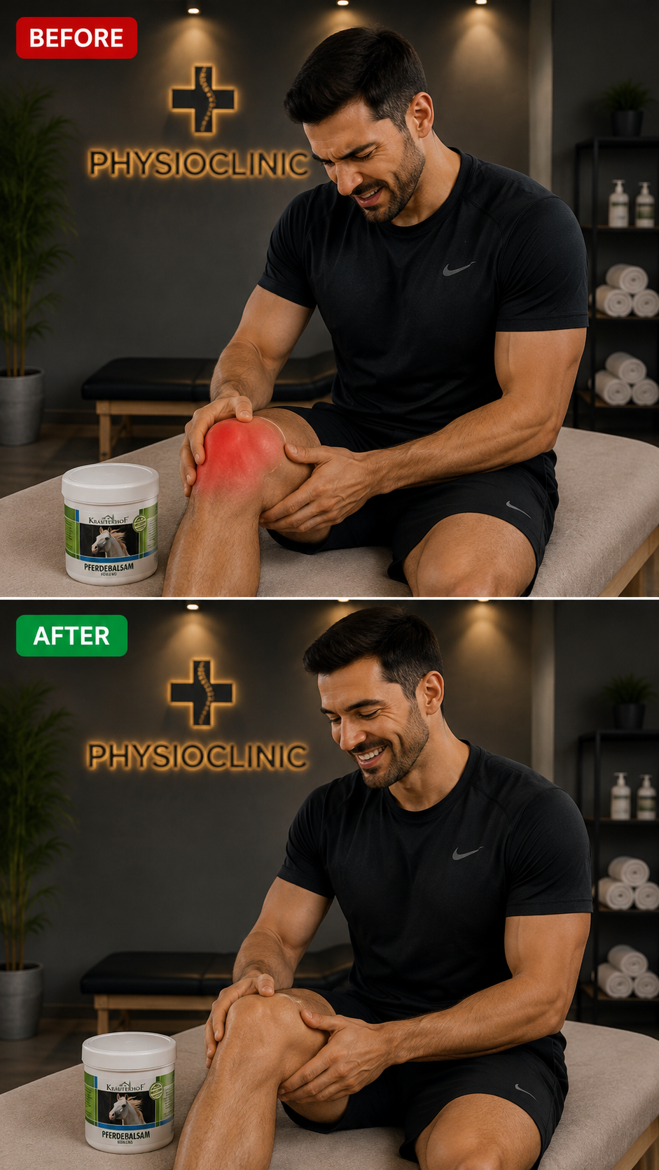 Ψυκτικό Gel  Έντονης Δράσης /Άμεση Ανακούφιση &amp; Δροσιά για Μύες &amp; Αρθρώσεις 250 ml PhysioClinic Store