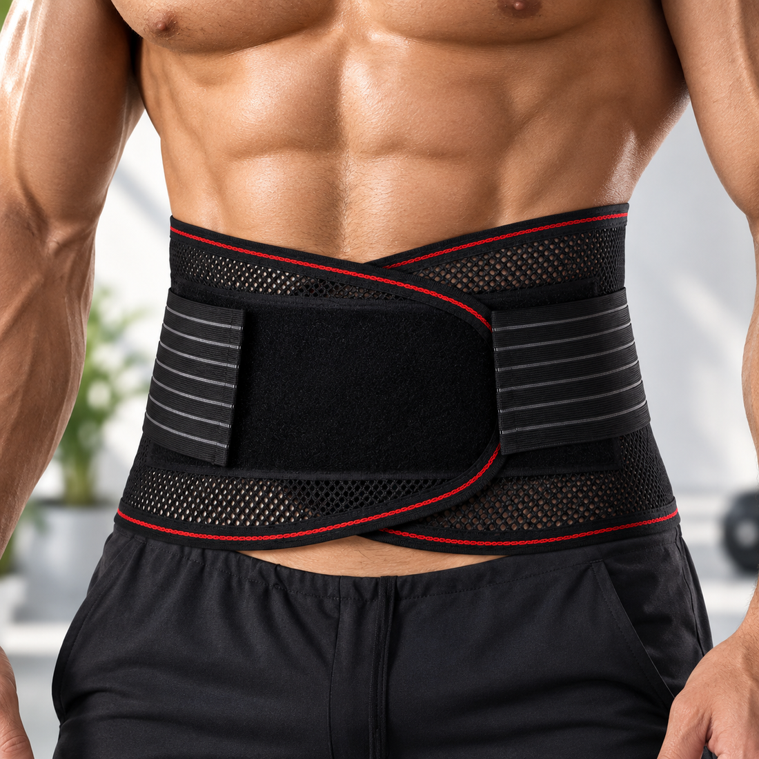 Ορθοπεδική Ζώνη Μέσης με 5 Μπάρες Στήριξης PhysioClinic Store