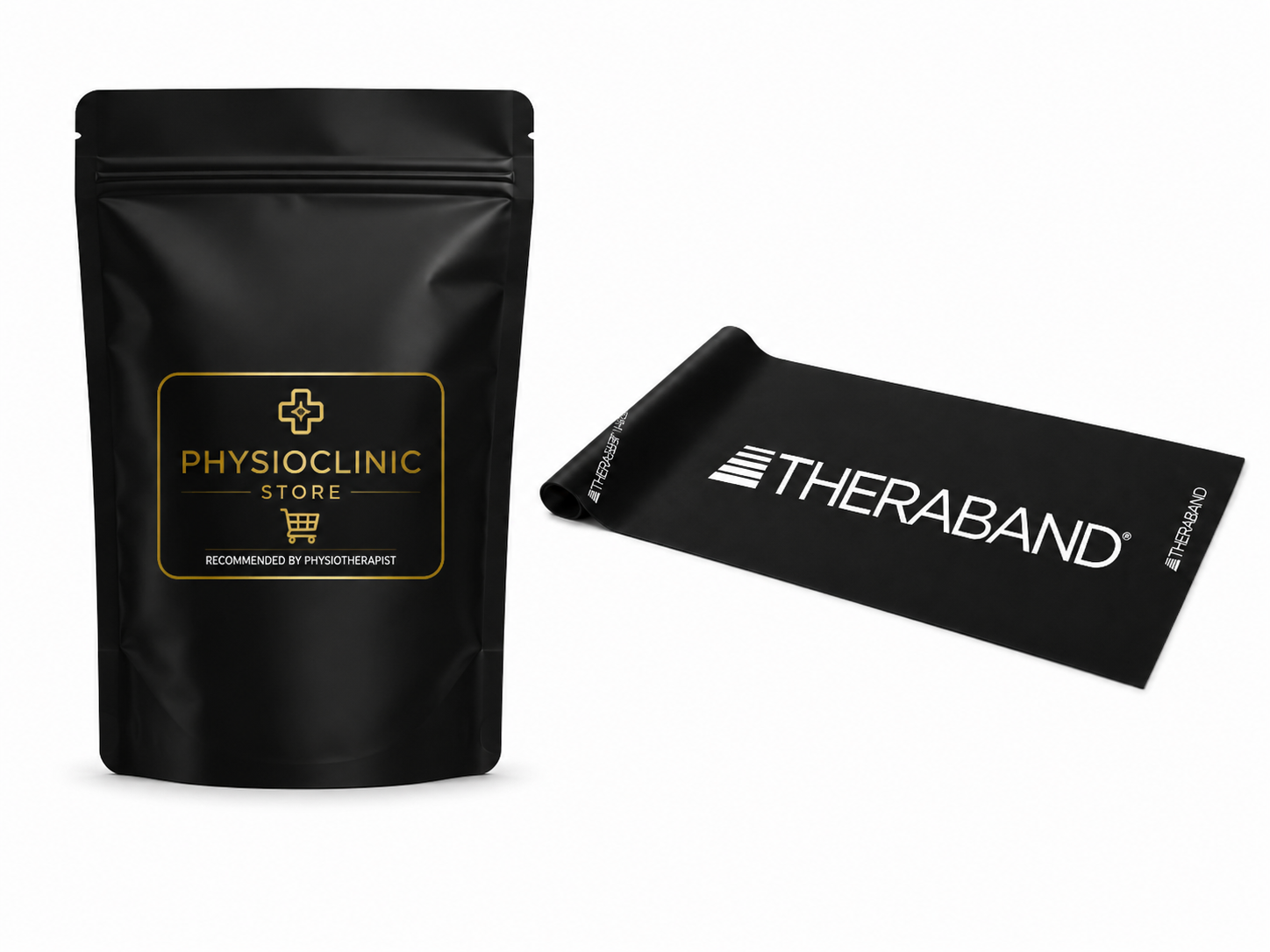 Thera-band Λάστιχα γυμναστικής  1.5m-ΜΑΥΡΟ Physioclinic Store