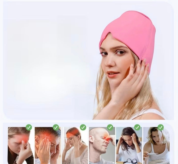 Premium Gel Μάσκα Ανακούφισης Ημικρανίας 180° – Θερμή &amp; Ψυχρή Θεραπεία | Για Μέτωπο, Κροτάφους &amp; Μάτια PhysioClinic Store
