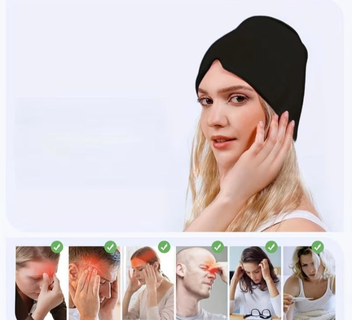 Premium Gel Μάσκα Ανακούφισης Ημικρανίας 180° – Θερμή &amp; Ψυχρή Θεραπεία | Για Μέτωπο, Κροτάφους &amp; Μάτια PhysioClinic Store