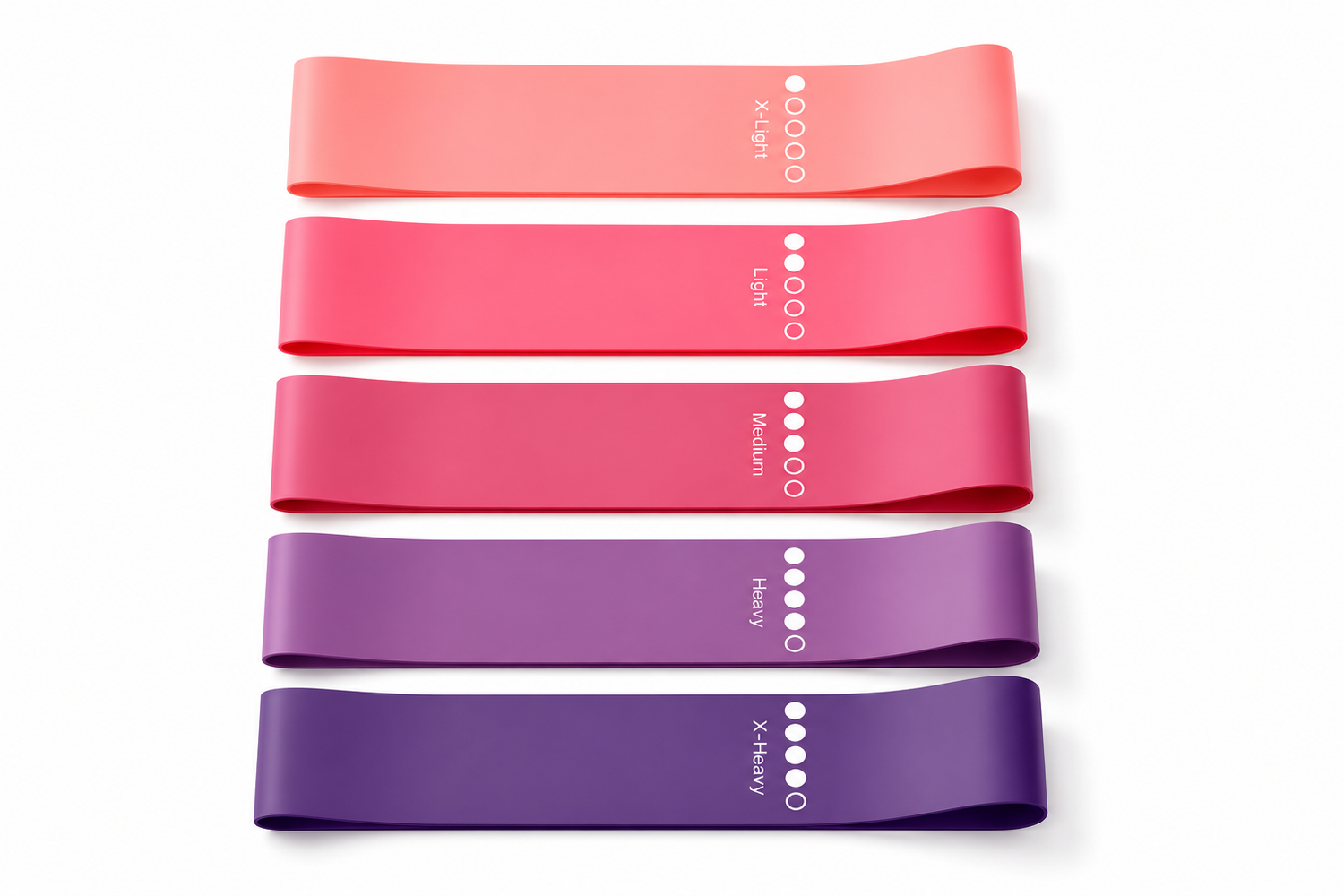 Premium Loop Resistance Bands Set – 5 Επίπεδα Αντίστασης Physioclinic Store